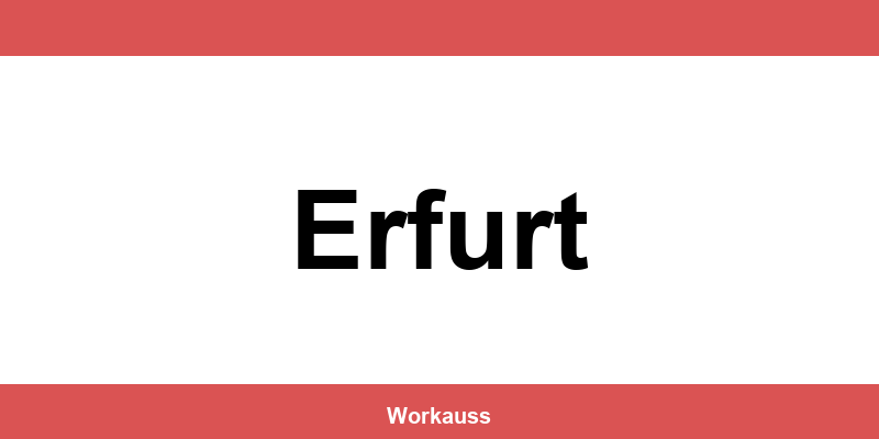 Engelbert Strauss Shops und Öffnungszeiten in Erfurt